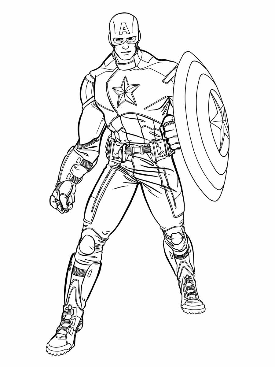 Avengers coloring page (55)