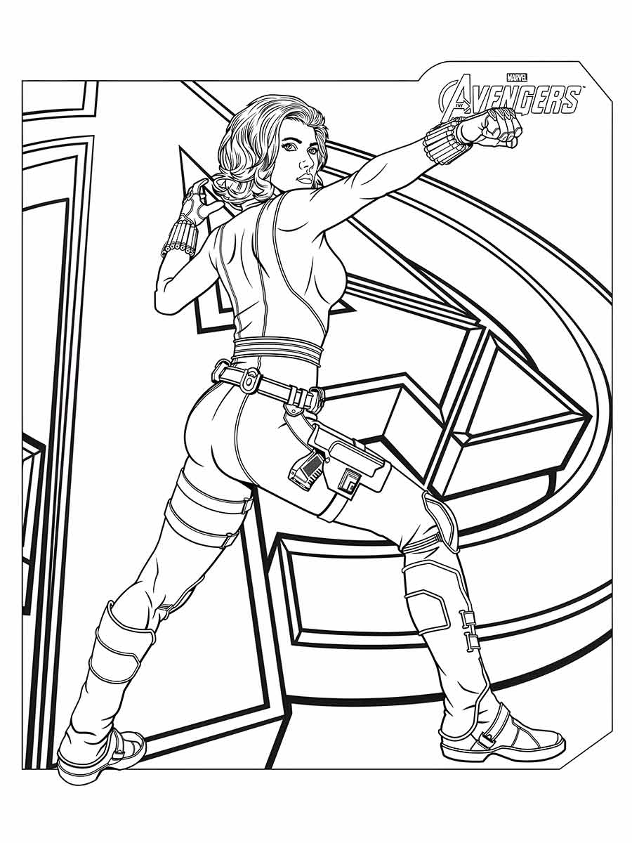 Avengers coloring page (58)