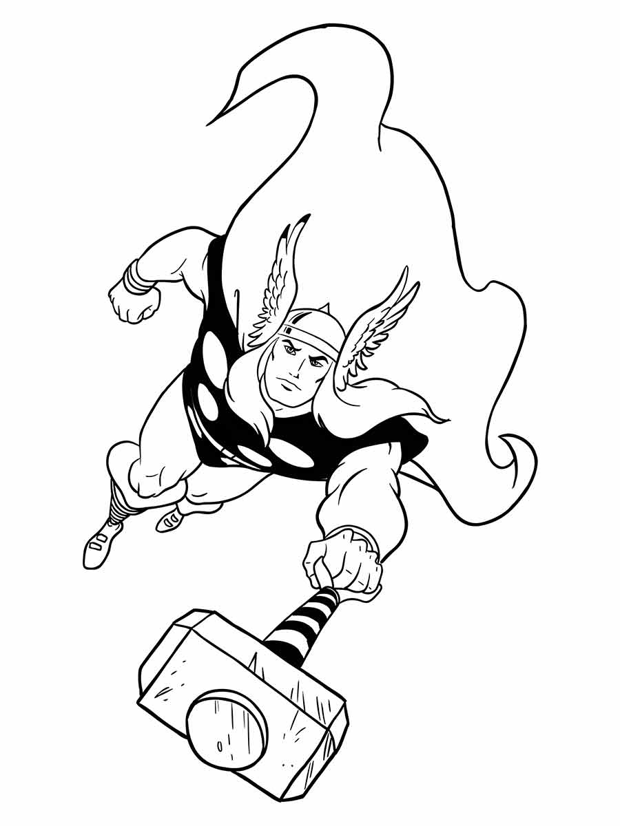 Avengers coloring page (65)