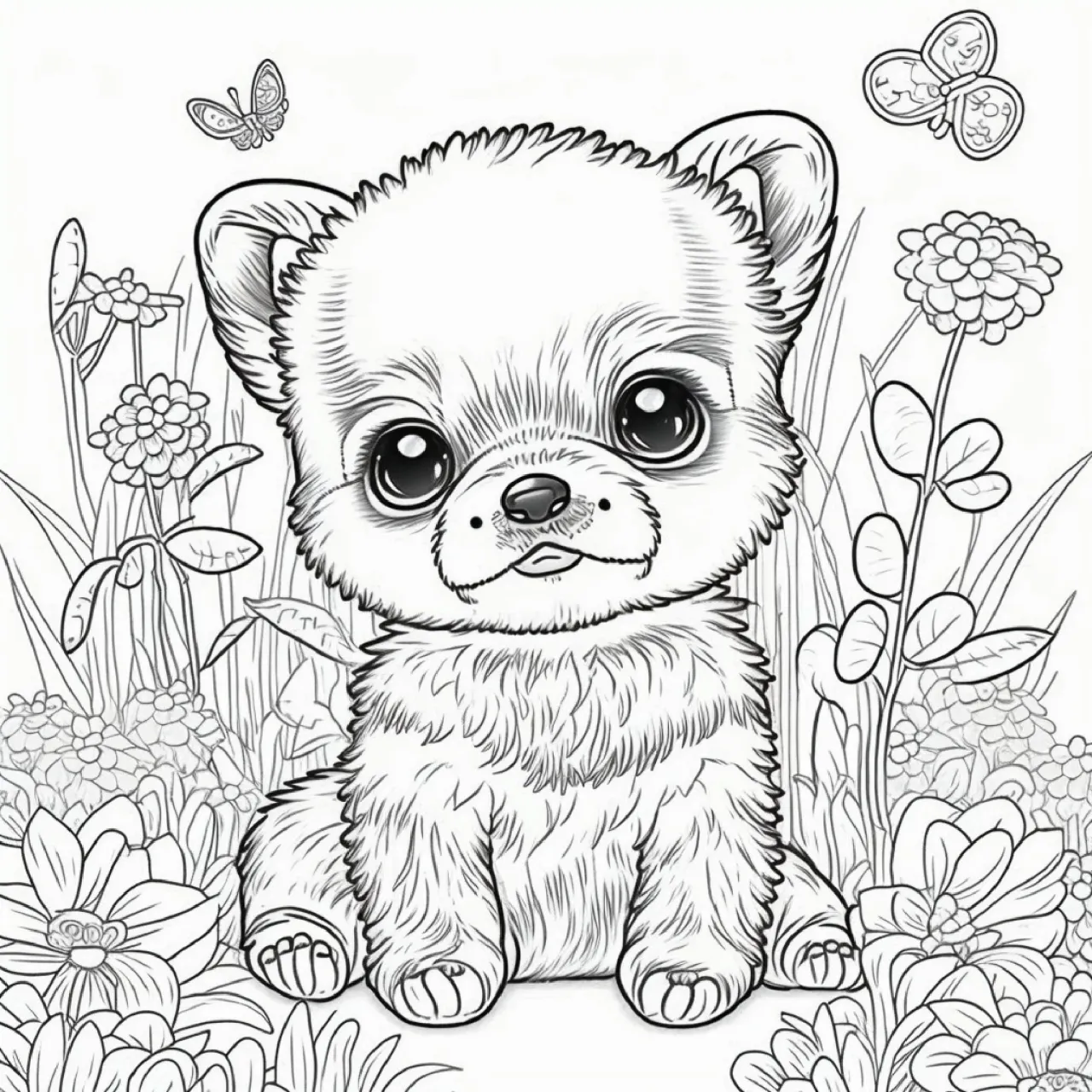 Baby Animals coloring page (1)