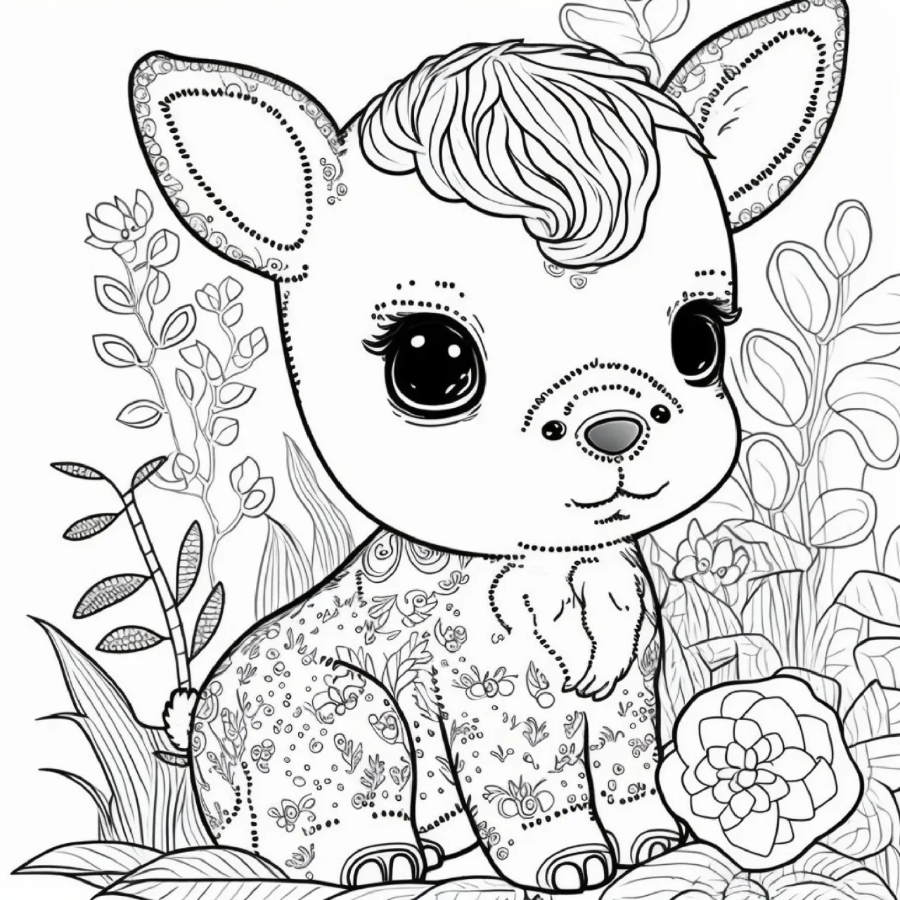 Baby Animals coloring page (12)