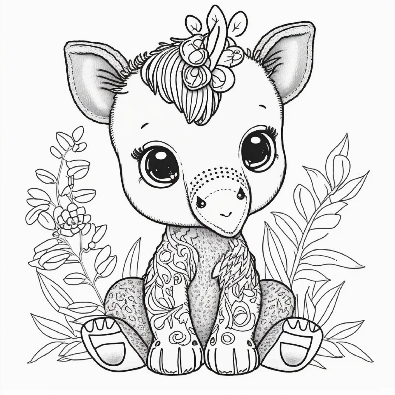 Baby Animals coloring page (13)