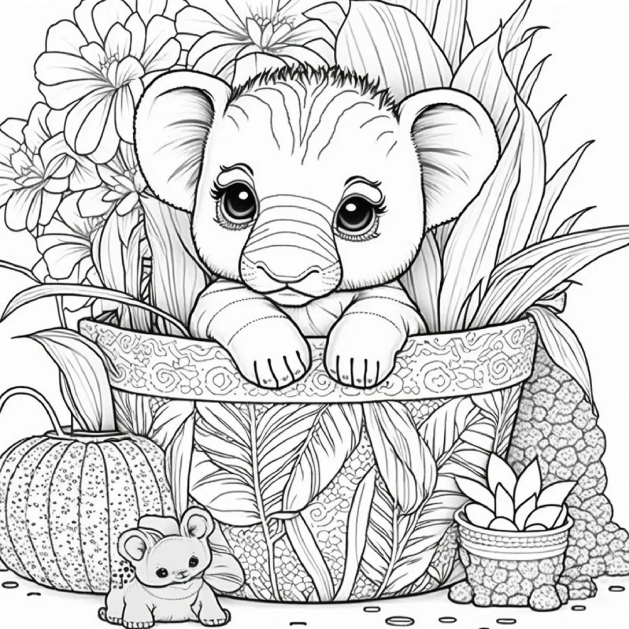 Baby Animals coloring page (15)