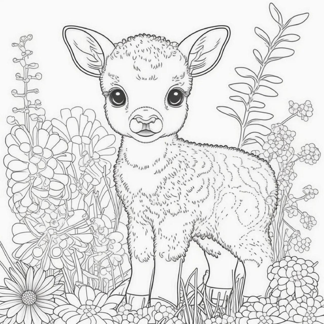 Baby Animals coloring page (16)