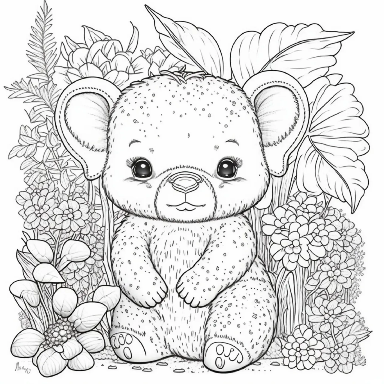 Baby Animals coloring page (2)