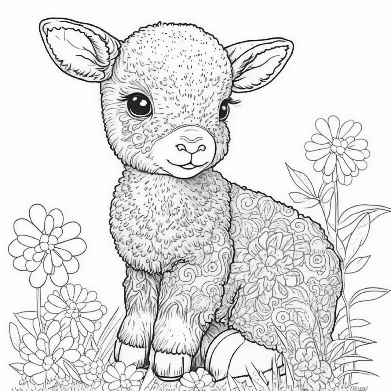 Baby Animals coloring page (20)