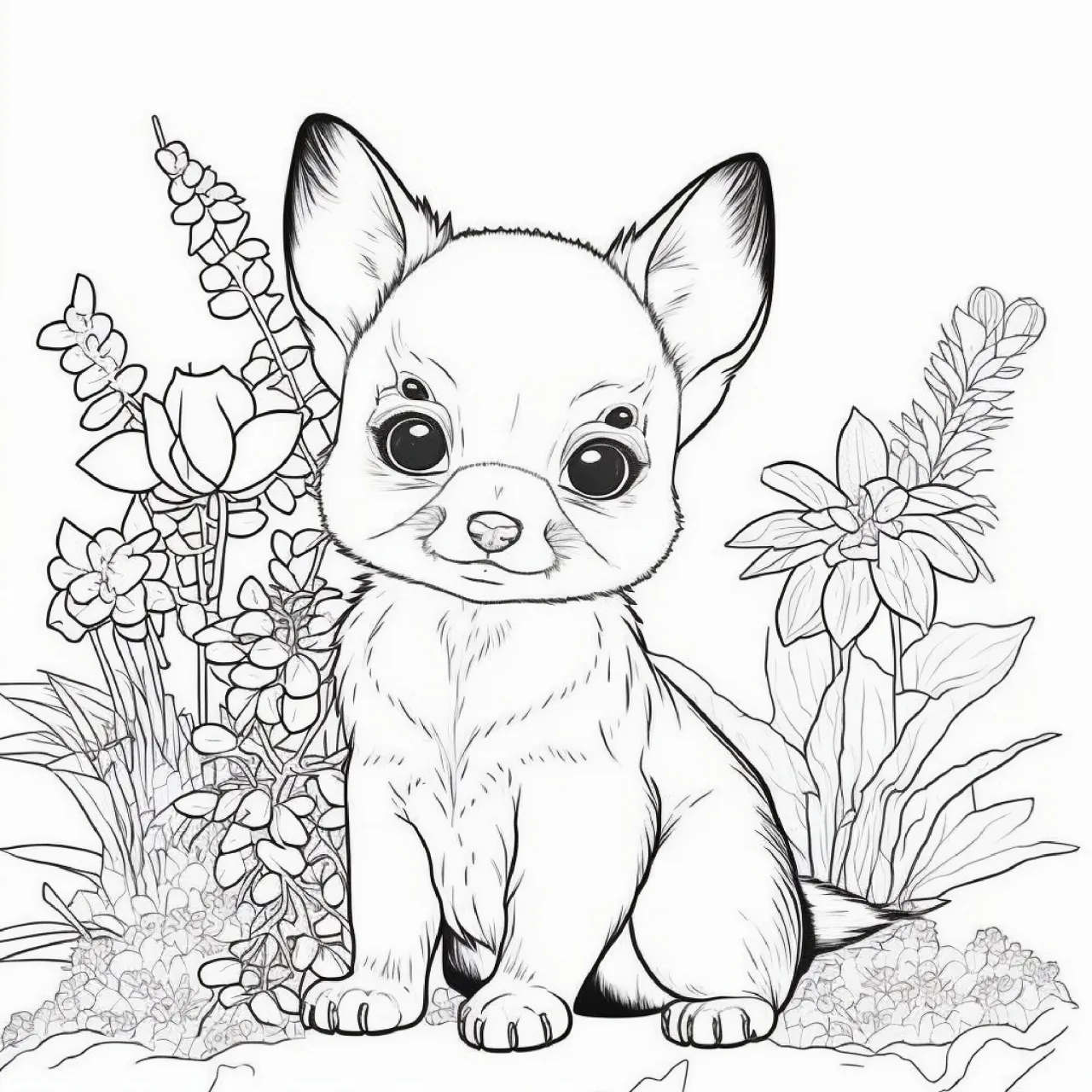 Baby Animals coloring page (3)