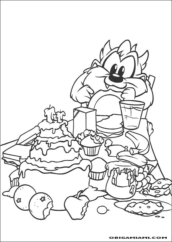 Baby Looney Tunes coloring page (2)