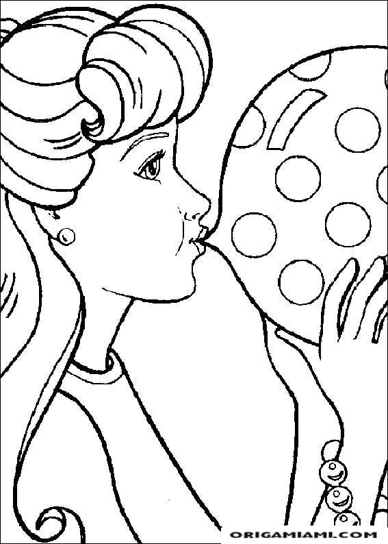 Barbie coloring page (13)