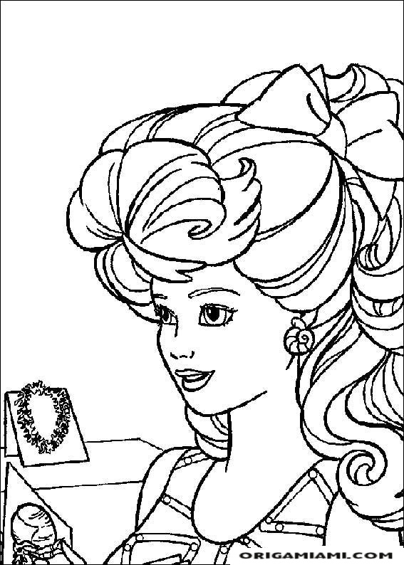 Barbie coloring page (26)