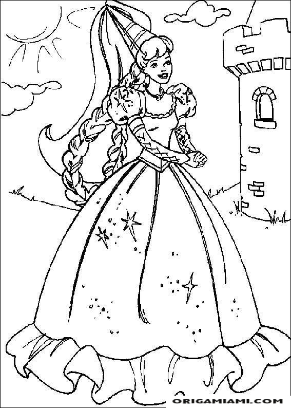 Barbie coloring page (28)