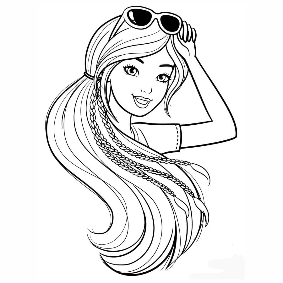 Barbie coloring page (33)