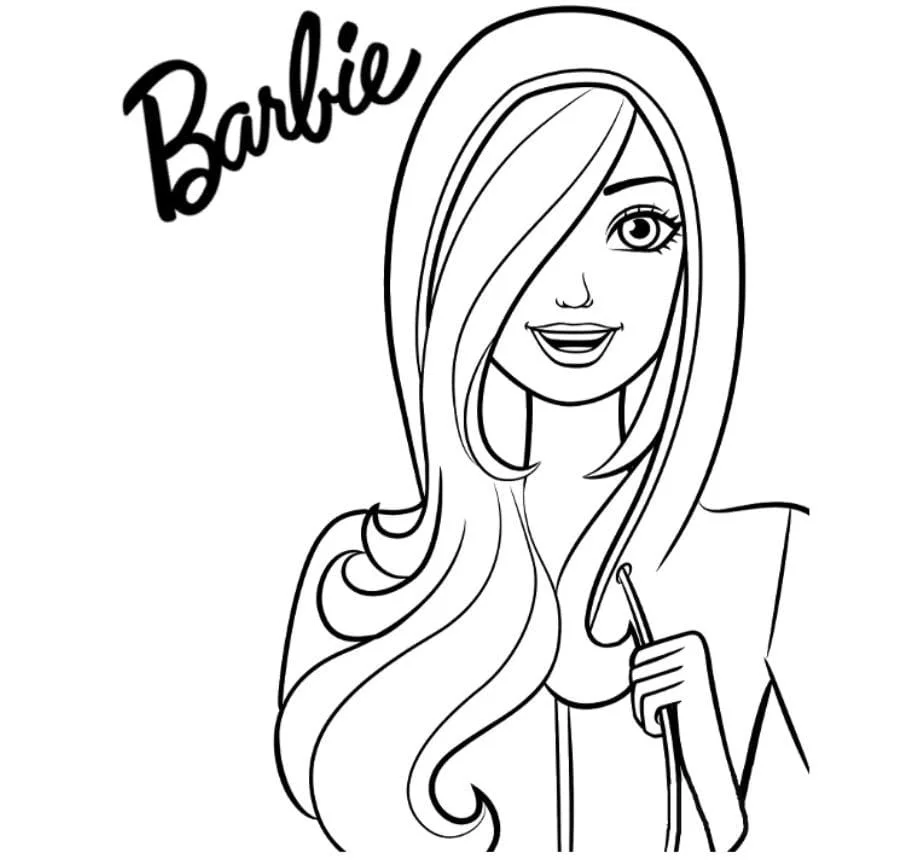 Barbie coloring page (37)