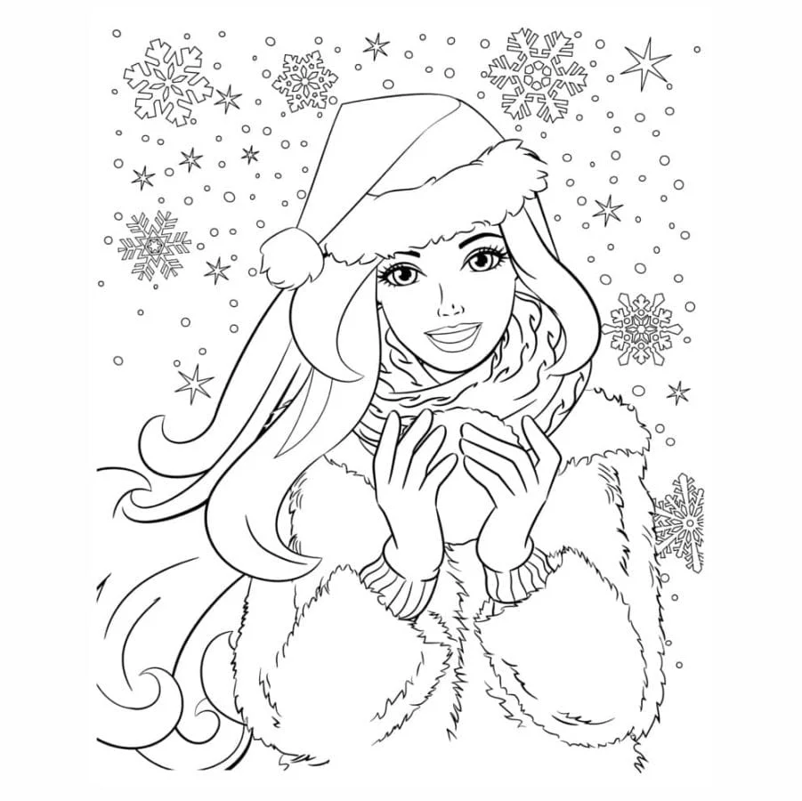 Barbie coloring page (39)