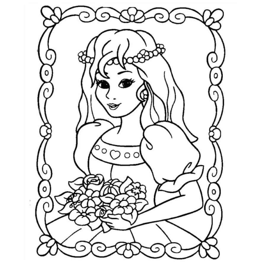 Barbie coloring page (40)