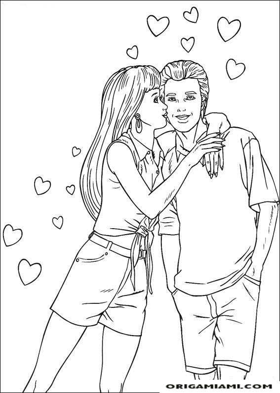 Barbie coloring page (41)