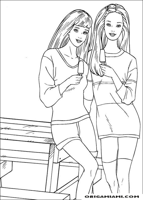 Barbie coloring page (46)