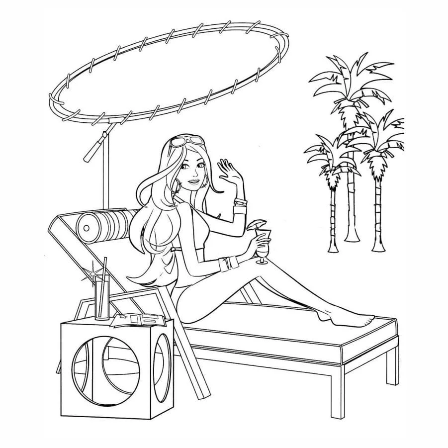 Barbie coloring page (46)