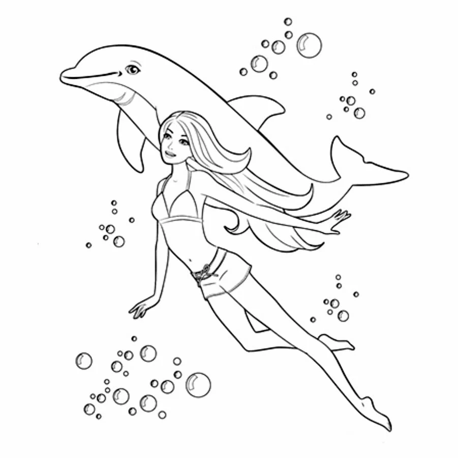 Barbie coloring page (47)