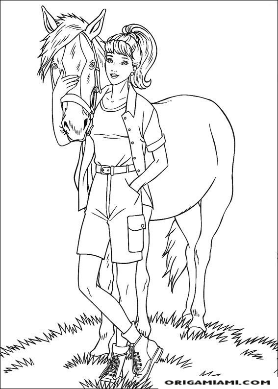 Barbie coloring page (50)