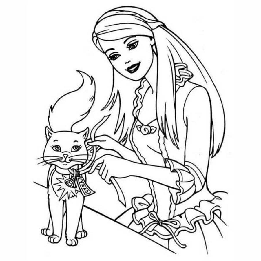 Barbie coloring page (51)