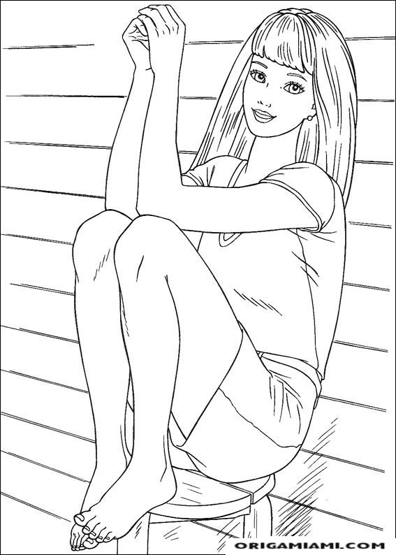 Barbie coloring page (53)