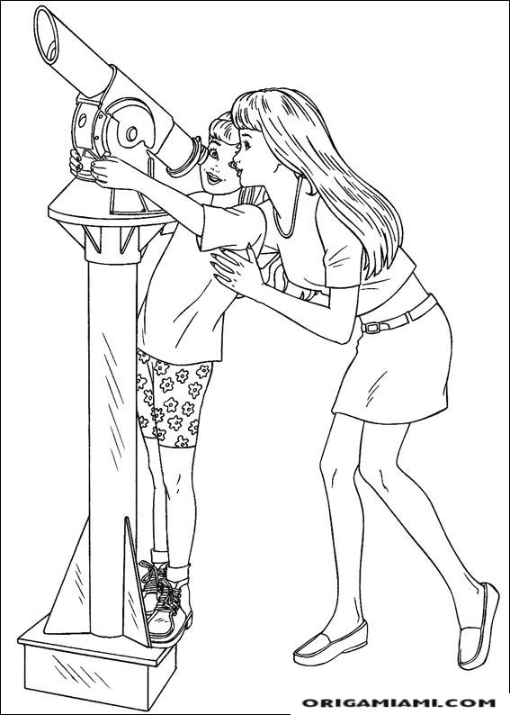 Barbie coloring page (54)