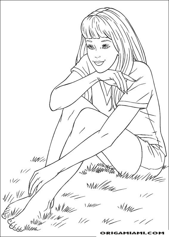 Barbie coloring page (55)