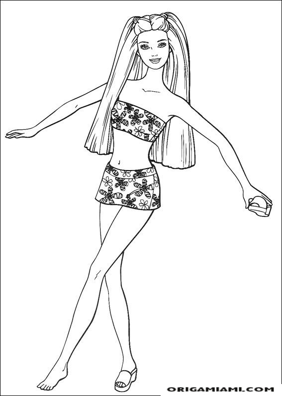 Barbie coloring page (59)