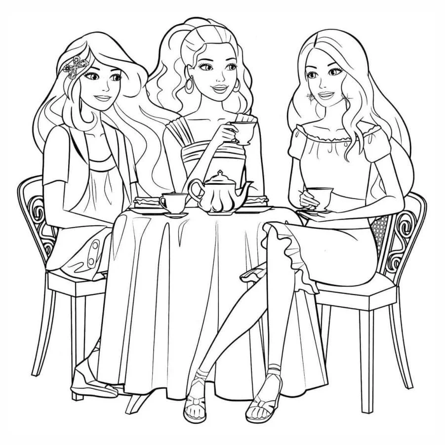 Barbie coloring page (61)