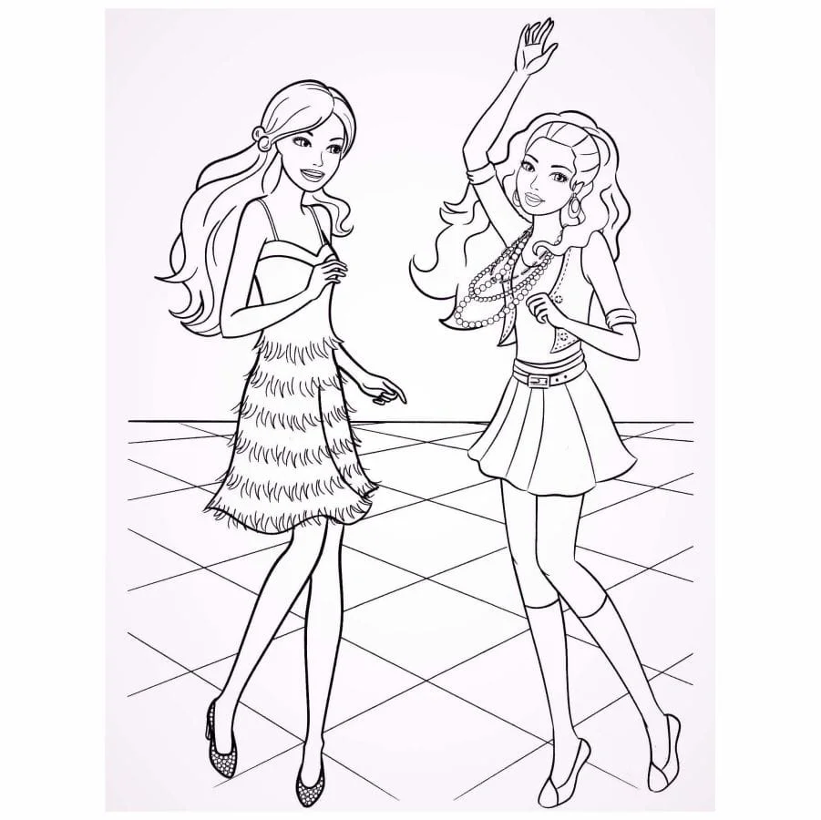 Barbie coloring page (62)