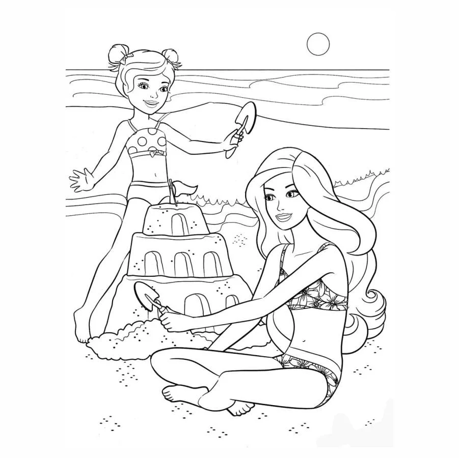 Barbie coloring page (63)