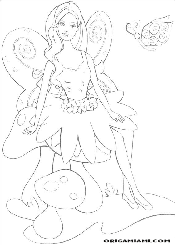 Barbie coloring page (64)