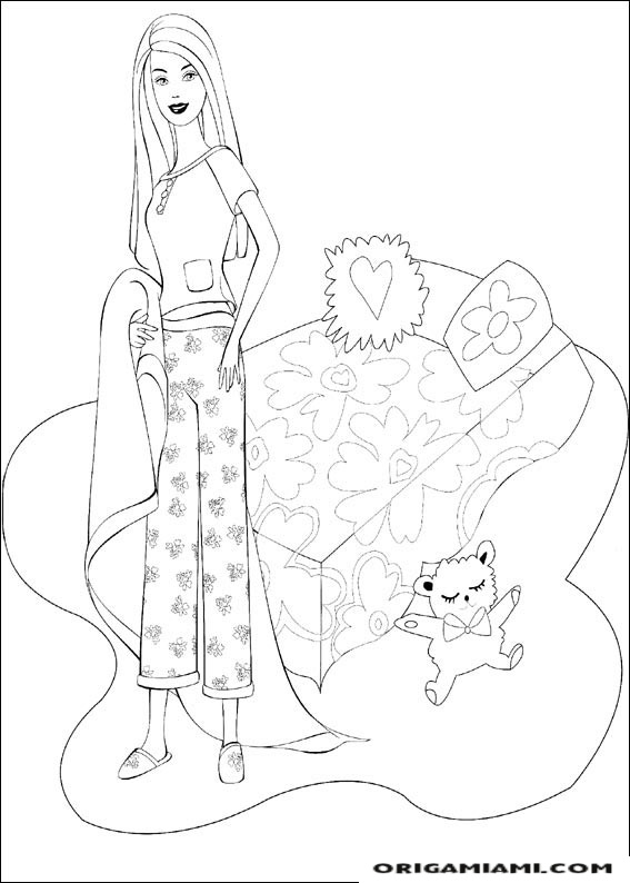 Barbie coloring page (65)