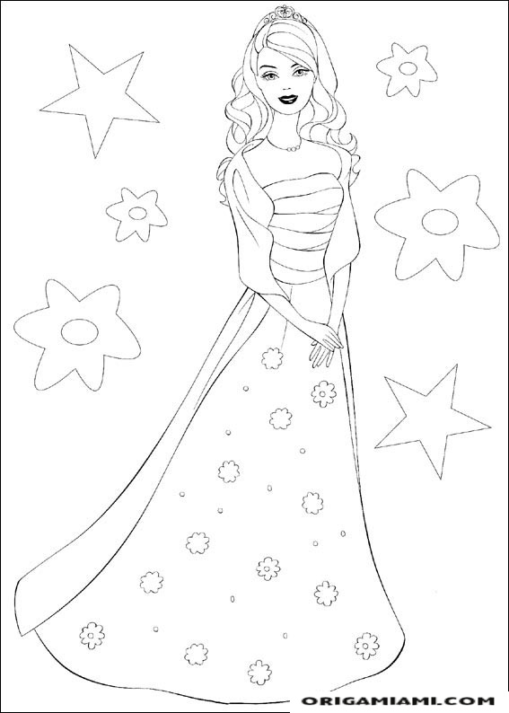 Barbie coloring page (66)