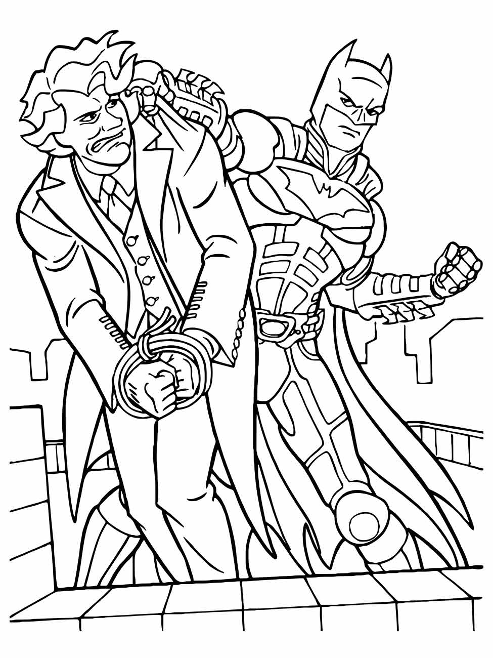 Batman coloring page (1)