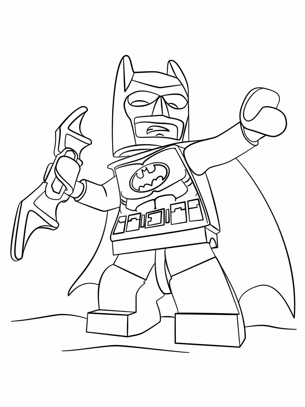 Batman coloring page (10)