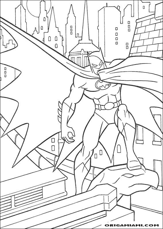 Batman coloring page (20)