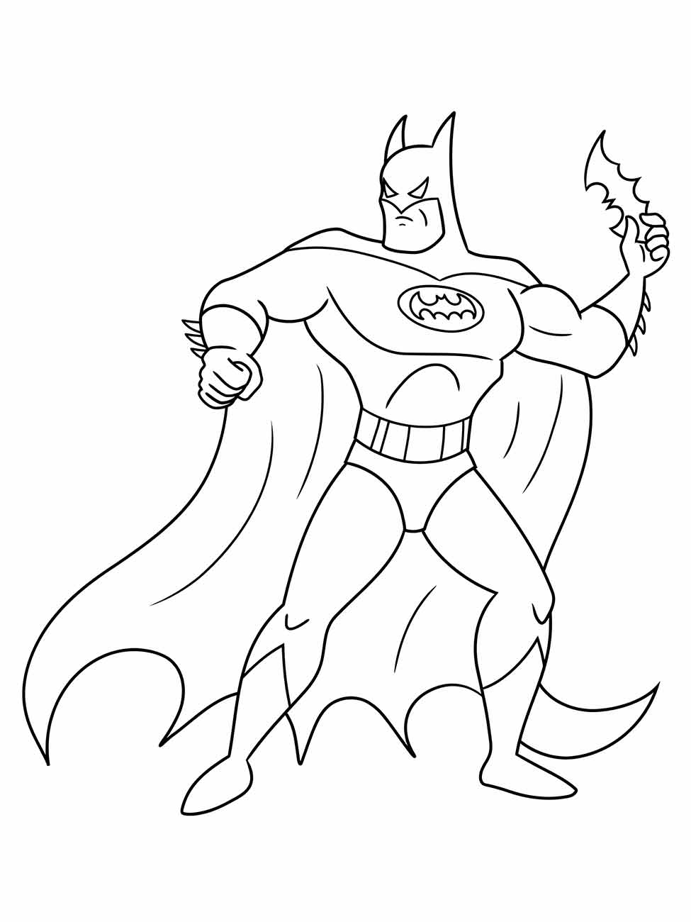 Batman coloring page (22)