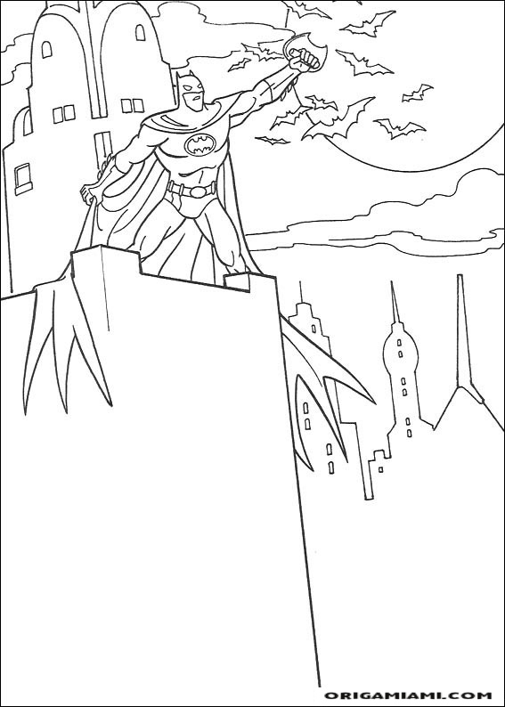 Batman coloring page (29)