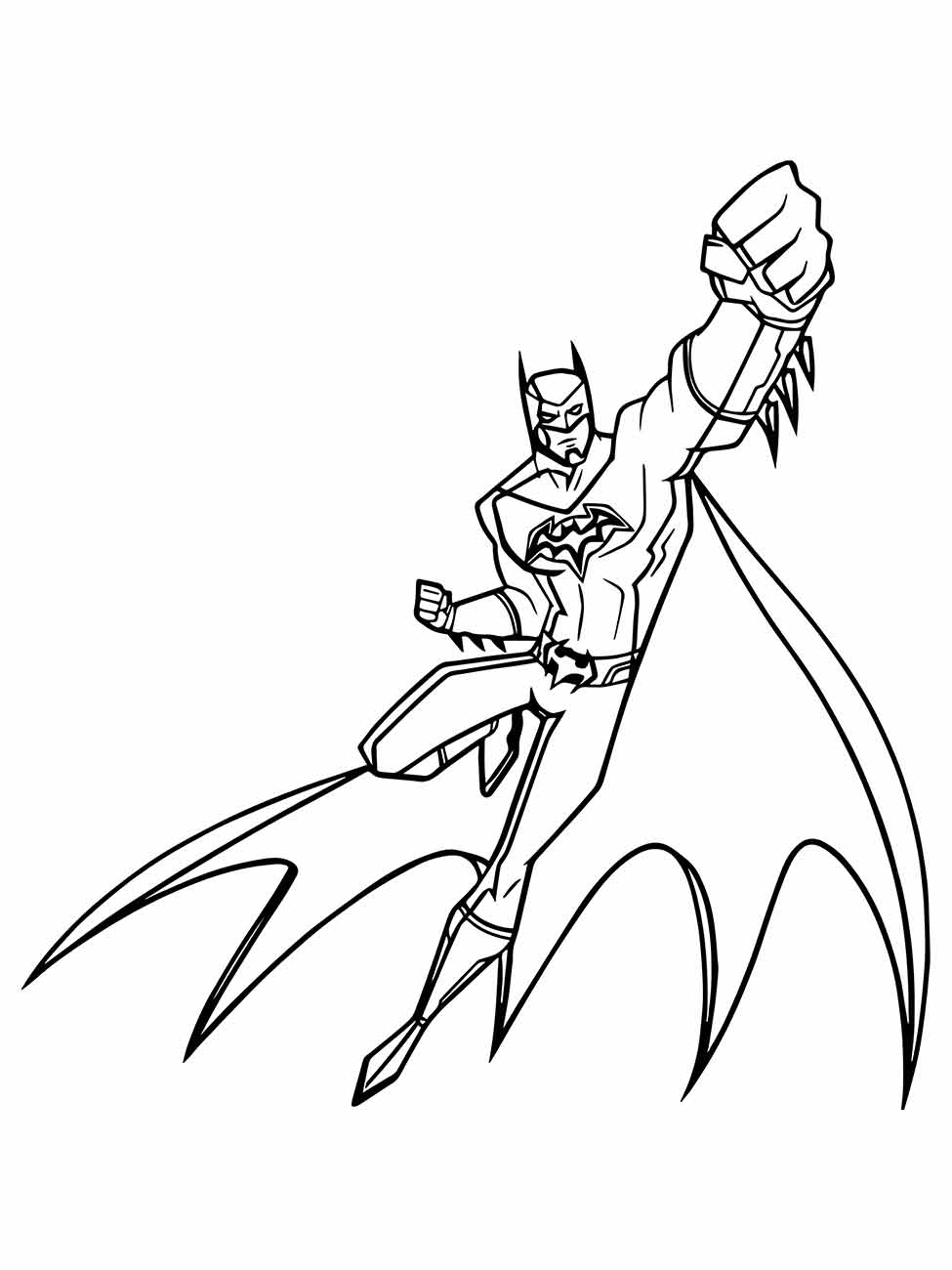 Batman coloring page (29)