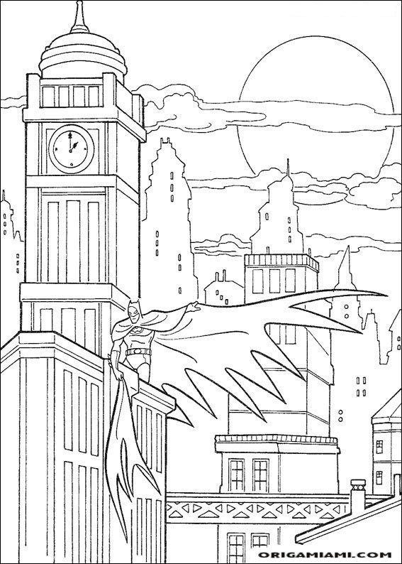 Batman coloring page (30)