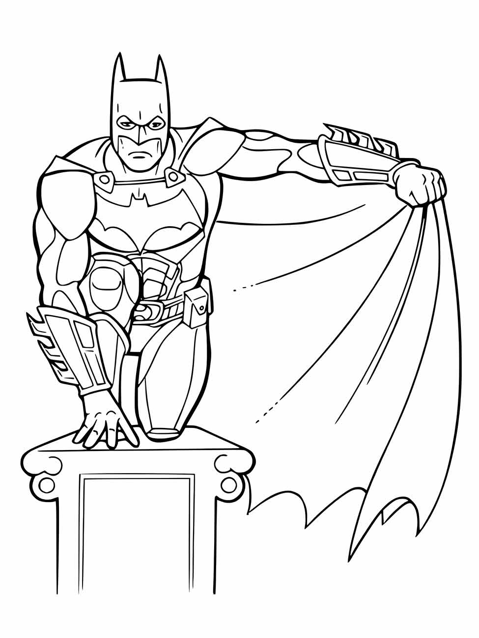 Batman coloring page (30)