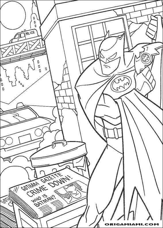 Batman coloring page (33)