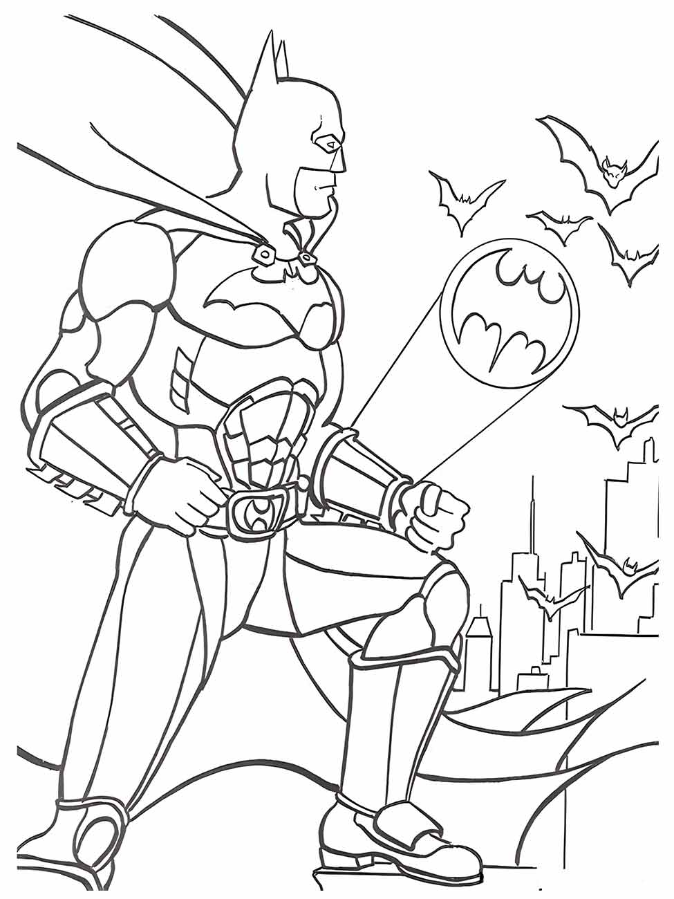 Batman coloring page (34)