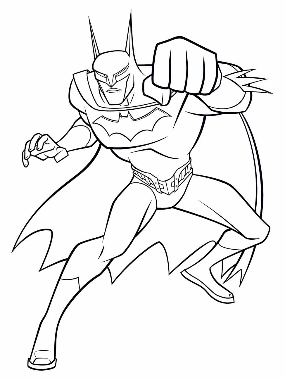 Batman coloring page (35)