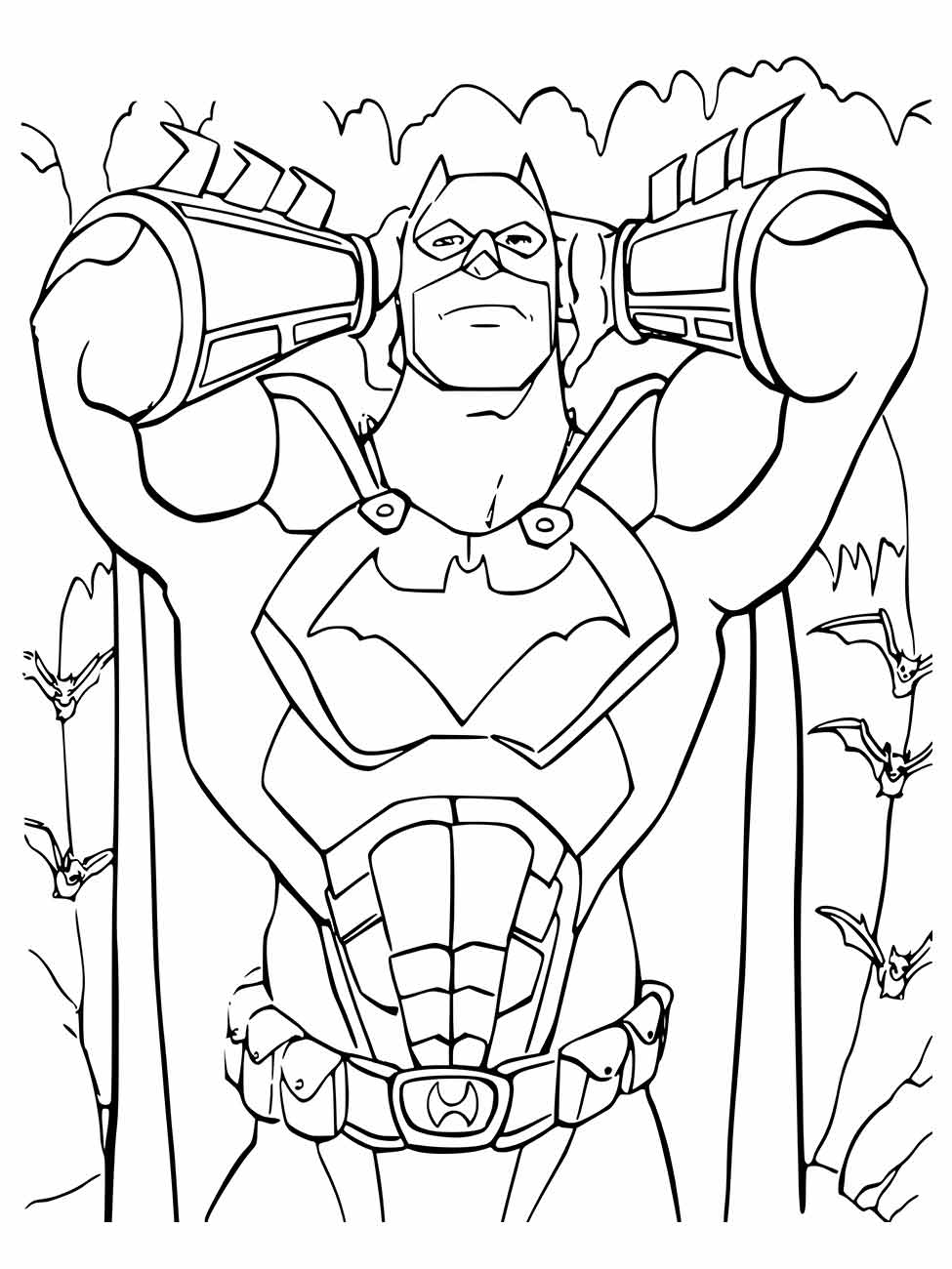 Batman coloring page (58)