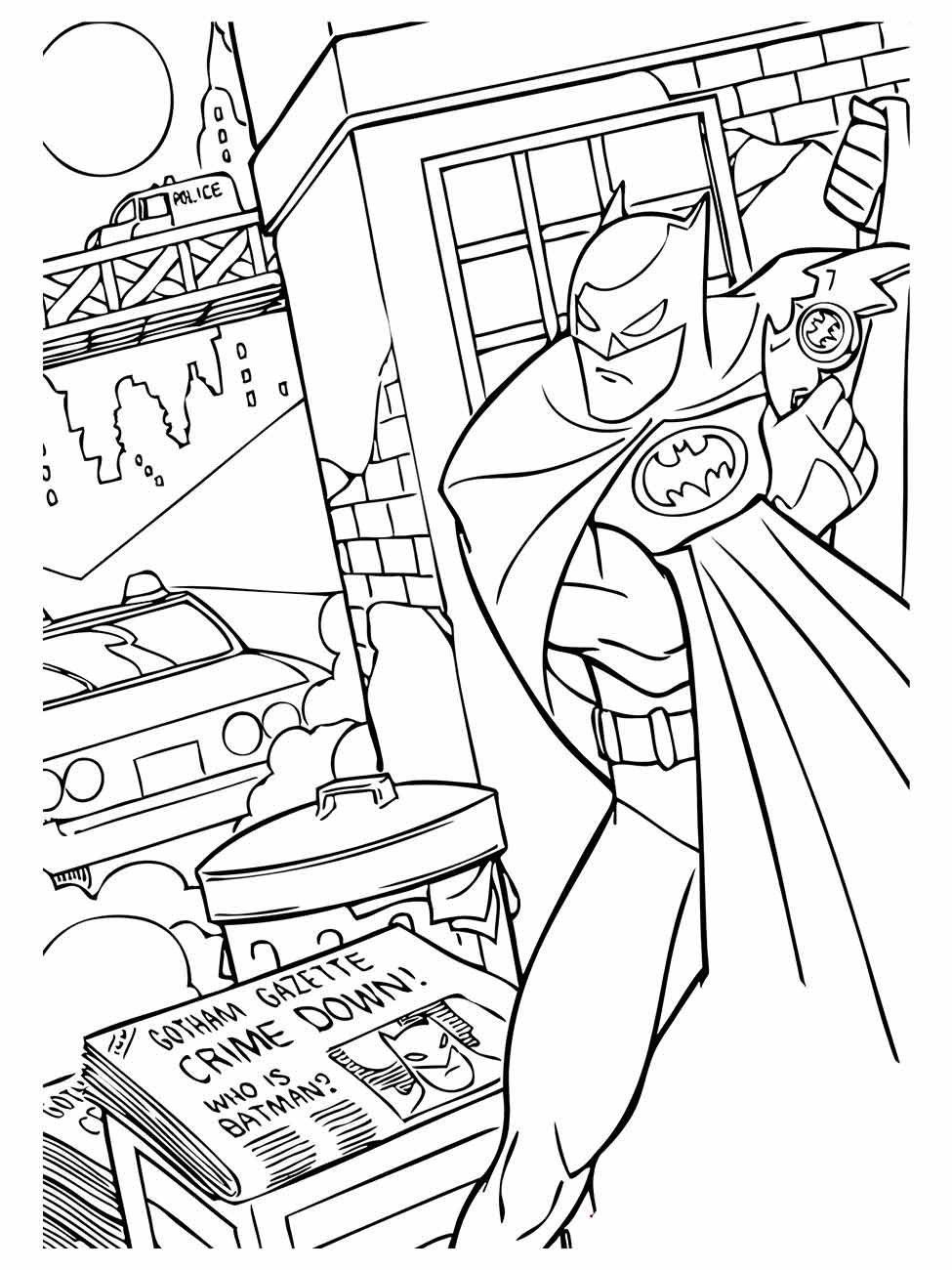 Batman coloring page (74)