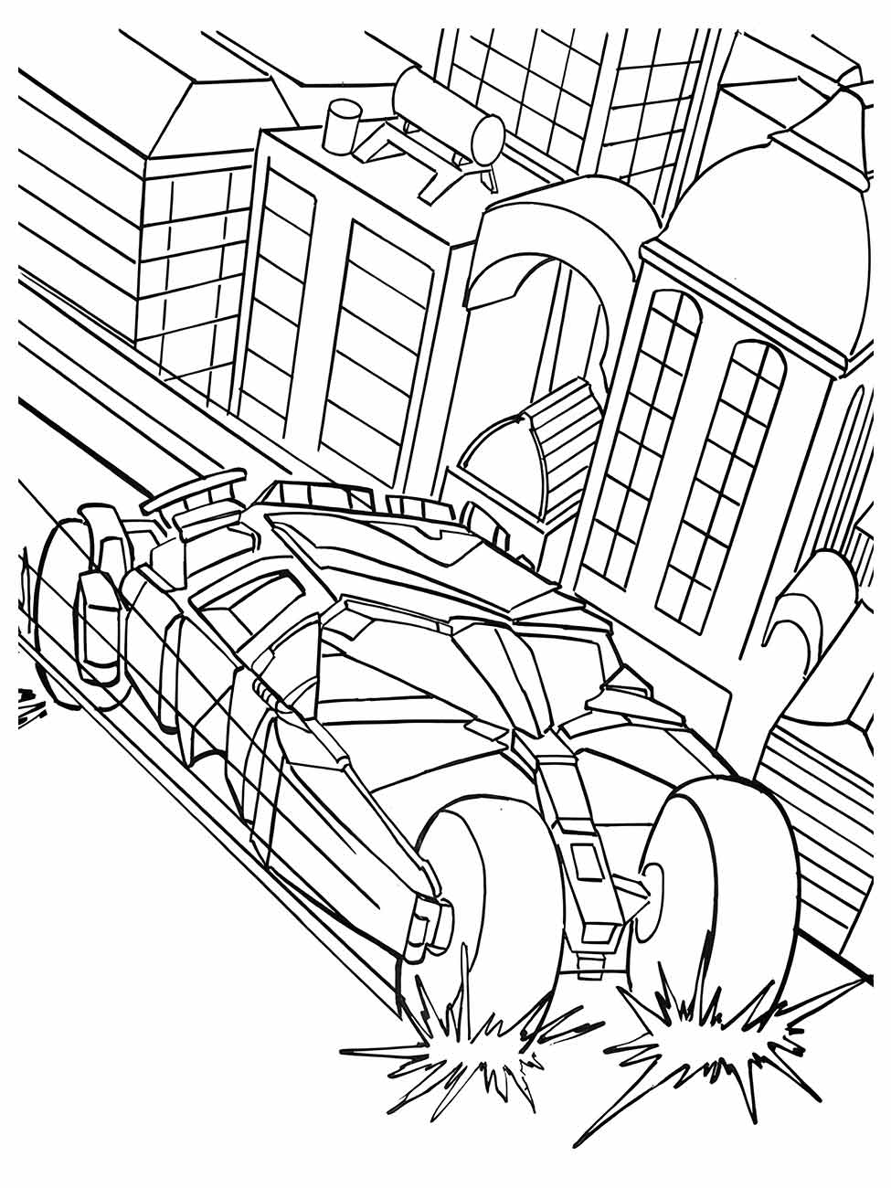 Batman coloring page (75)