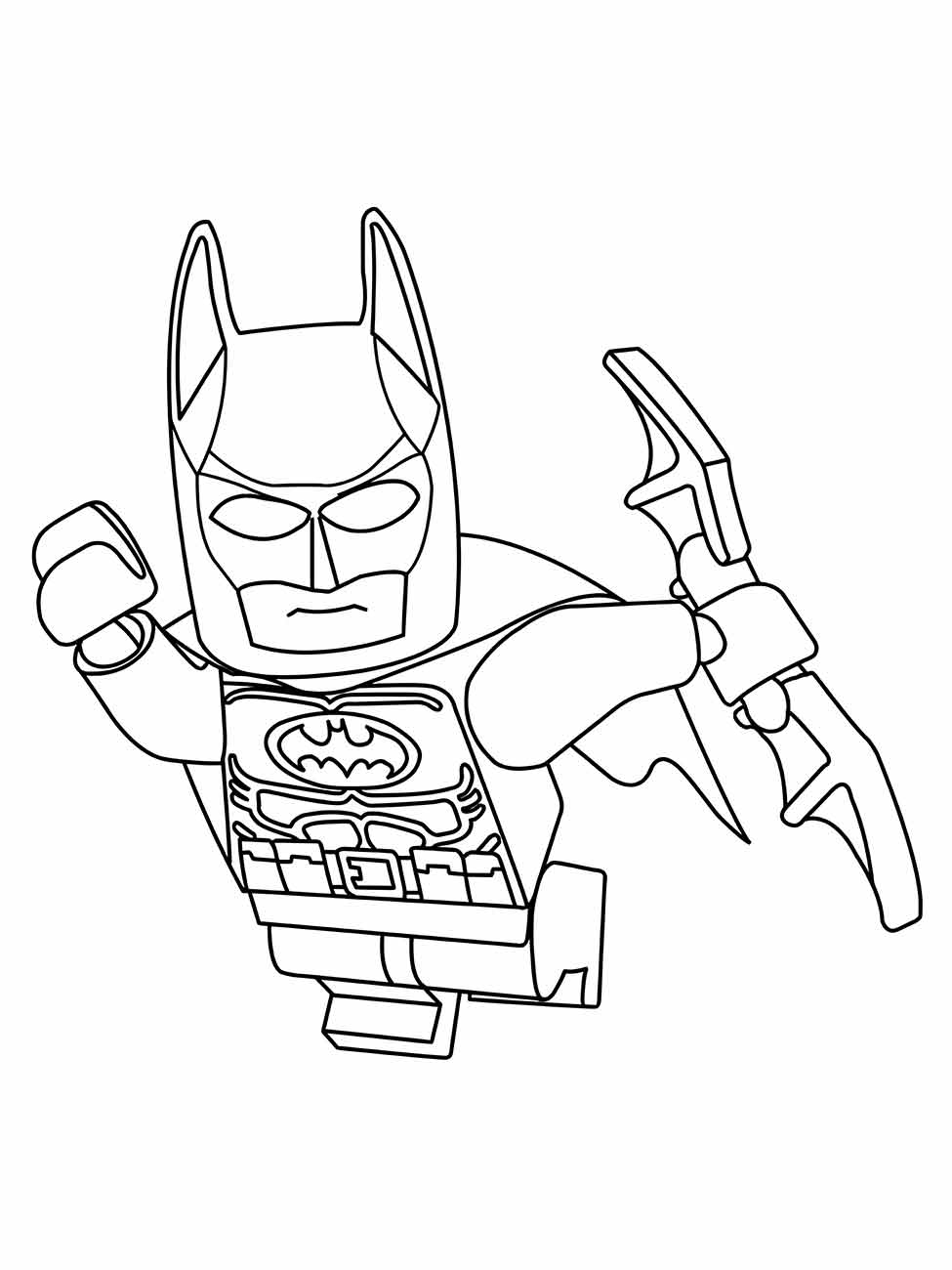 Batman coloring page (9)